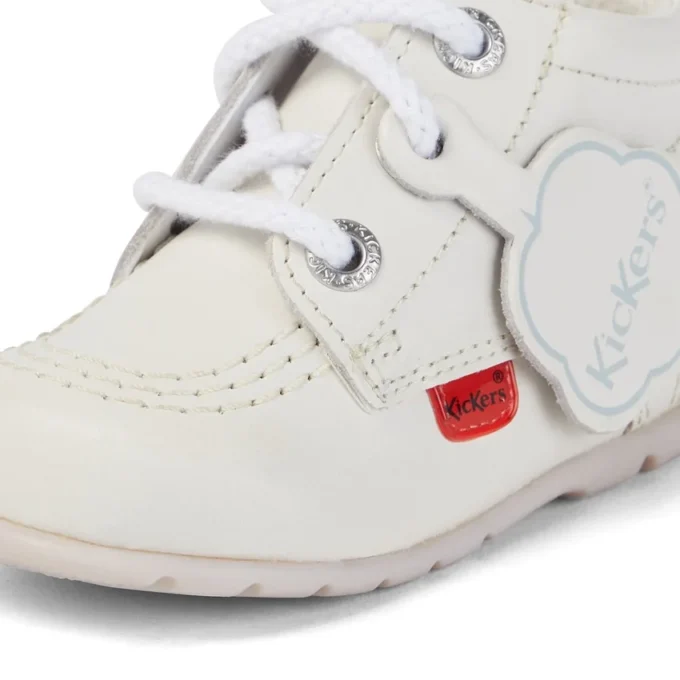 Baby Kick Hi Deri Beyaz