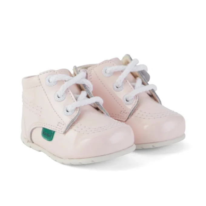 Baby Kick Hi Sedefli Deri Açık Pembe