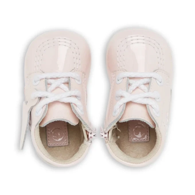 Baby Kick Hi Sedefli Deri Açık Pembe