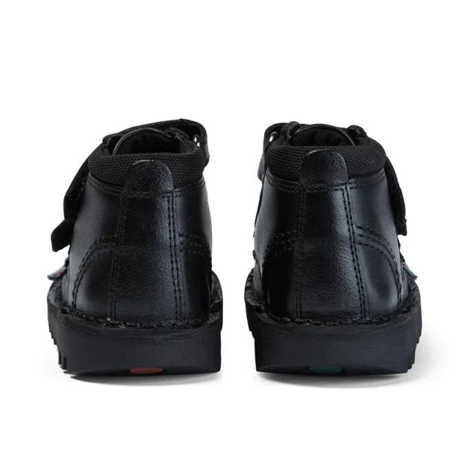 Bebek Erkek Kick Hi Scuff Deri Siyah