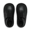 Bebek Erkek Kick Mid Scuff Deri Siyah