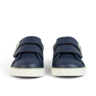 Bebek Erkek Tovni Twin ZigZag Spor Ayakkabı Deri Lacivert