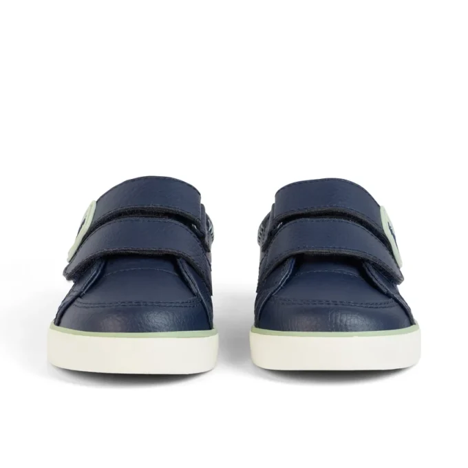 Bebek Erkek Tovni Twin ZigZag Spor Ayakkabı Deri Lacivert