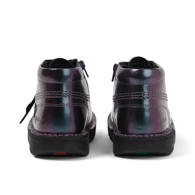 Bebek Kız Kick Hi Galactic Suni Deri Mor