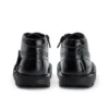 Bebek Kız Kick Hi Zip Deri Alternatif Suni Deri Siyah
