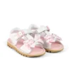 Bebek Kız Kick Sandal Deri Beyaz