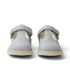Bebek Kız Kick T-Bar Glitter Cosmic Tekstil Gümüş