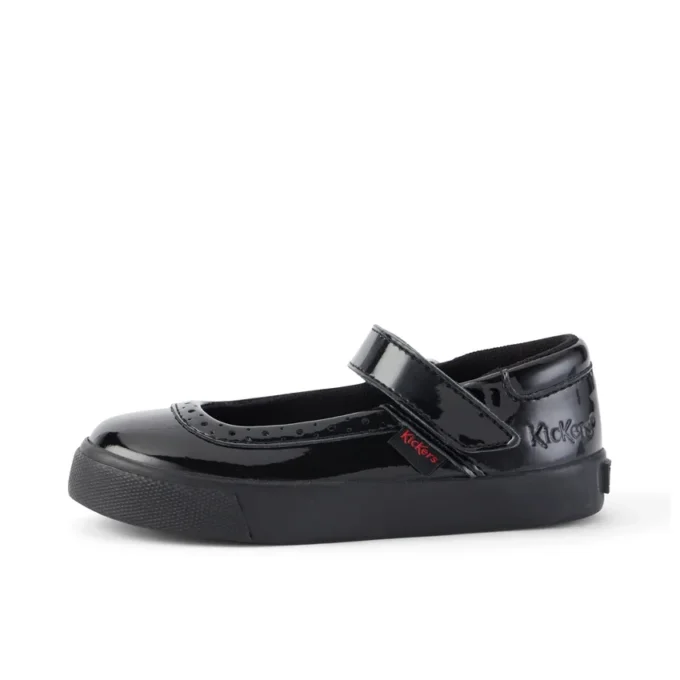 Bebek Kız Tovni Brogue MJ Suni Deri Siyah