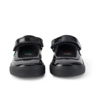 Bebek Kız Tovni Brogue MJ Suni Deri Siyah