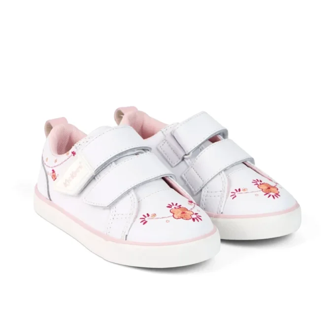 Bebek Kız Tovni Twin Happy Spor Ayakkabı Deri Beyaz