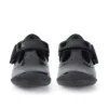 Bebek Kızlar Bridie Brogue T-Vel Siyah Suni Deri