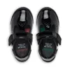 Bebek Kızlar Bridie Brogue T-Vel Siyah Suni Deri