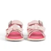 Bebek Kızlar Kick Sandal Deri Pembe