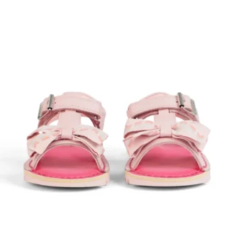 Bebek Kızlar Kick Sandal Deri Pembe