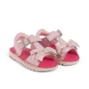 Bebek Kızlar Kick Sandal Deri Pembe
