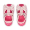 Bebek Kızlar Kick Sandal Deri Pembe