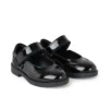 Bebek Kızlar Lachly Mj Brogue Siyah Suni Deri