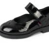 Bebek Kızlar Lachly Mj Brogue Siyah Suni Deri