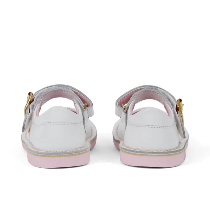 Bebek Unisex Adlar MJ Deri Beyaz