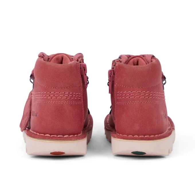 Bebek Unisex Kick Hi Explore Deri Pembe