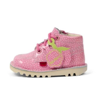 Bebek Unisex Kick Hi Fruit Suni Deri Pembe