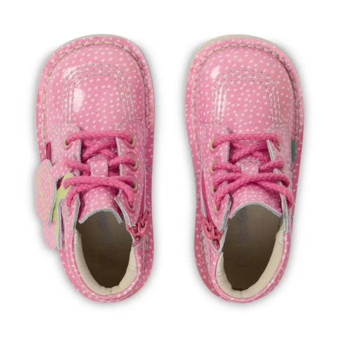 Bebek Unisex Kick Hi Fruit Suni Deri Pembe