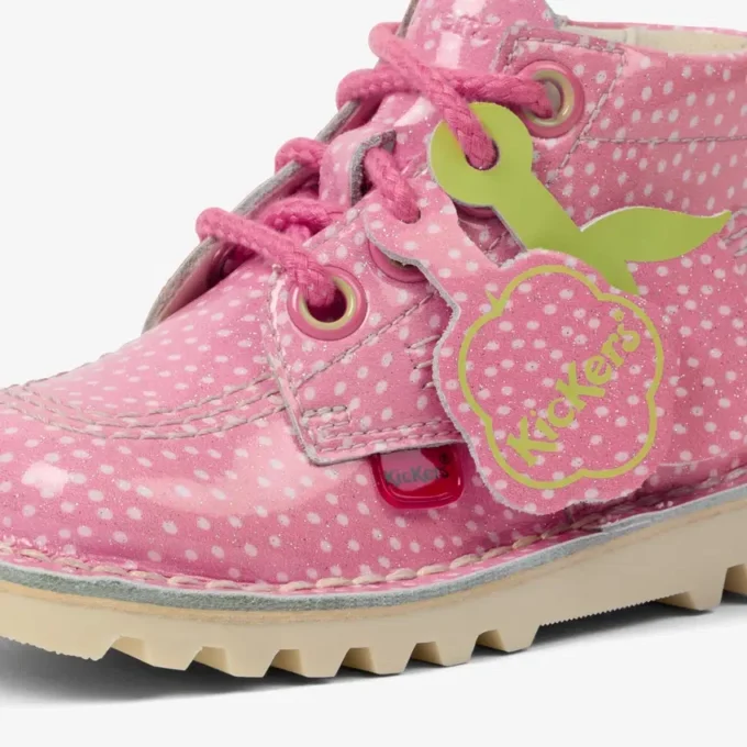 Bebek Unisex Kick Hi Fruit Suni Deri Pembe