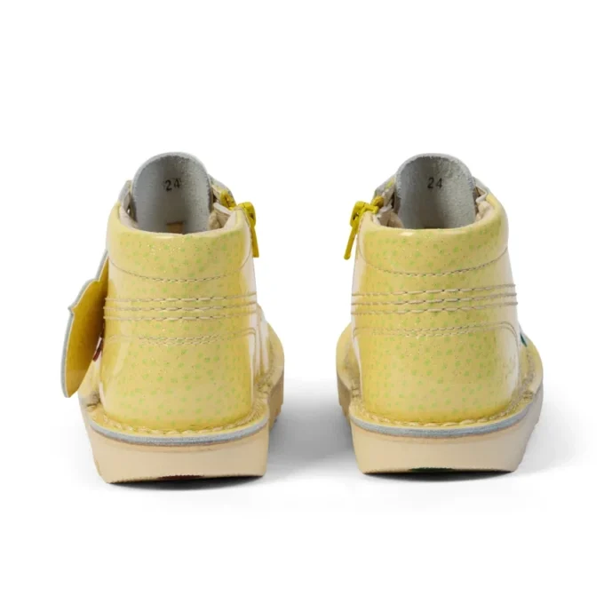 Bebek Unisex Kick Hi Fruit Suni Deri Sarı