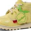 Bebek Unisex Kick Hi Fruit Suni Deri Sarı