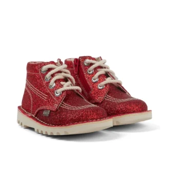 Bebek Unisex Kick Hi Glitter Bot Kırmızı