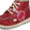 Bebek Unisex Kick Hi Glitter Bot Kırmızı