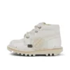 Bebek Unisex Kick Hi Glitter Botlar Beyaz