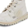 Bebek Unisex Kick Hi Glitter Botlar Beyaz