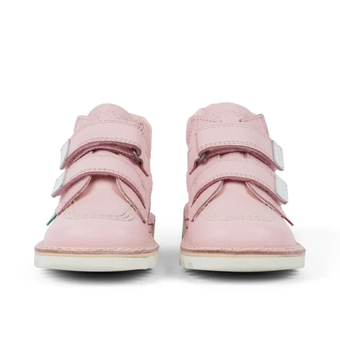 Bebek Unisex Kick Hi Roll Deri Açık Pembe