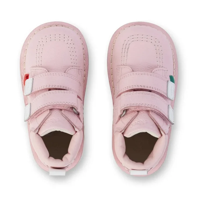 Bebek Unisex Kick Hi Roll Deri Açık Pembe