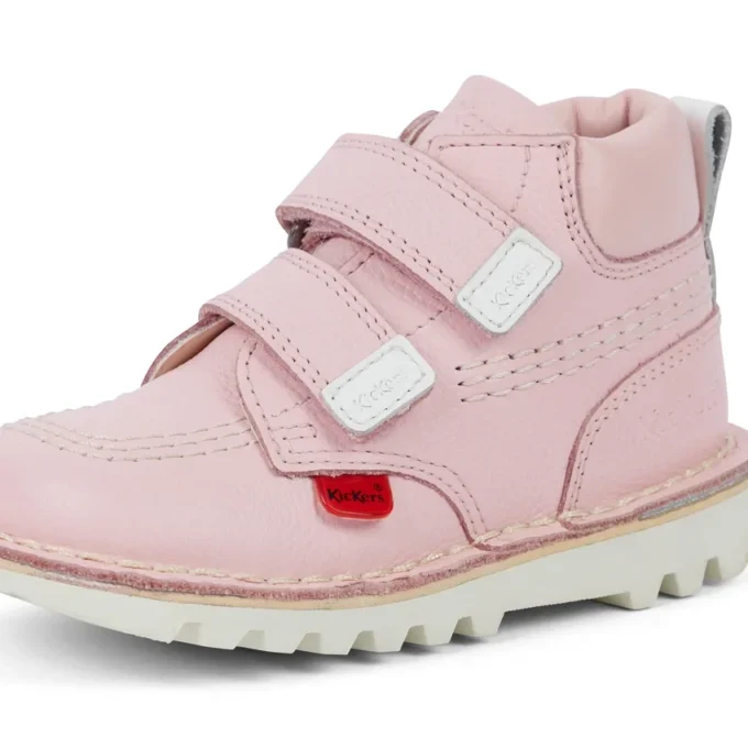 Bebek Unisex Kick Hi Roll Deri Açık Pembe