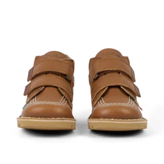 Bebek Unisex Kick Hi Roll Deri Tan