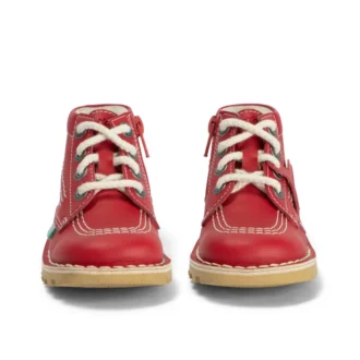 Bebek Unisex Kick Hi Zip Deri Alternatif Kırmızı