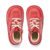 Bebek Unisex Kick Hi Zip Deri Alternatif Kırmızı