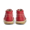 Bebek Unisex Kick Hi Zip Deri Alternatif Kırmızı