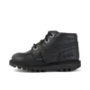 Bebek Unisex Kick Hi Zip Deri Alternatif Siyah