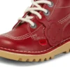 Bebek Unisex Kick Hi Zip Deri Kırmızı