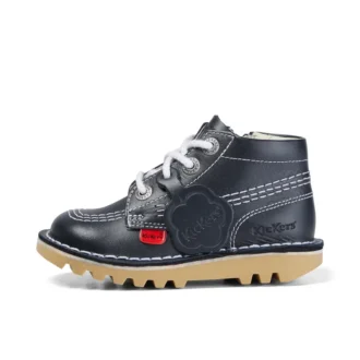 Bebek Unisex Kick Hi Zip Deri Lacivert