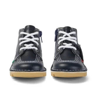 Bebek Unisex Kick Hi Zip Deri Lacivert