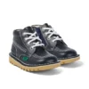 Bebek Unisex Kick Hi Zip Deri Lacivert