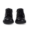 Bebek Unisex Kick Hi Zip Deri Siyah