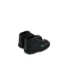 Bebek Unisex Kick Hi Zip Deri Siyah