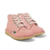 Bebek Unisex Kick Hi Zip Nubuk Açık Pembe