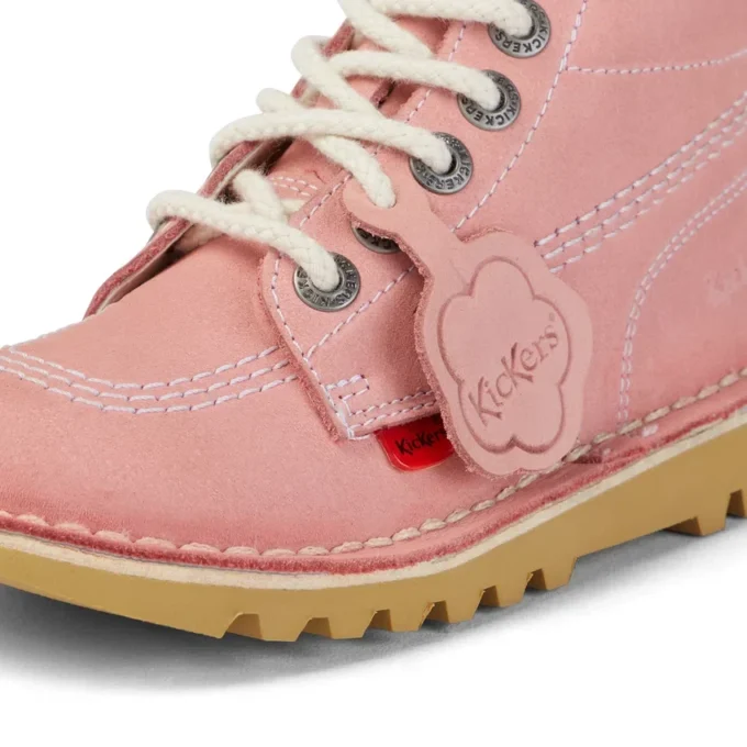 Bebek Unisex Kick Hi Zip Nubuk Açık Pembe