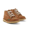 Bebek Unisex Kick Hi Zip Nubuk Kahverengi
